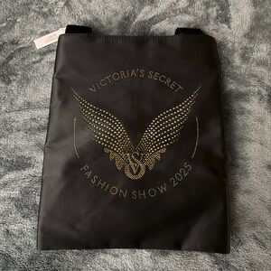 Victoria's Secret Black and Gold 2025 Fashion Show Tote